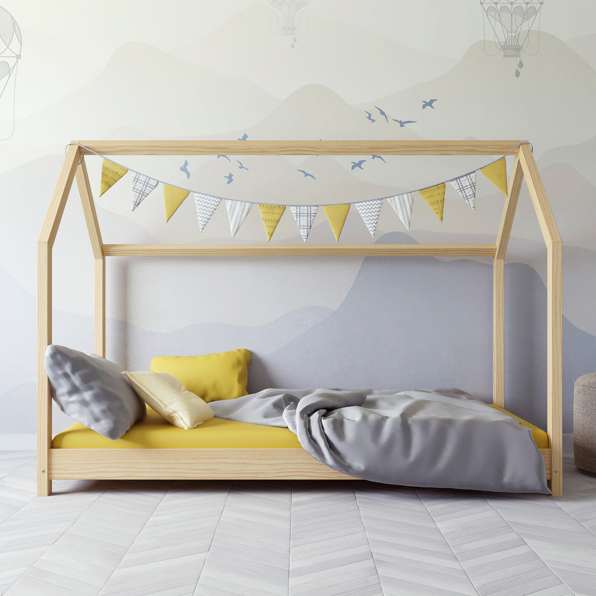 House Bed Bella - Natural