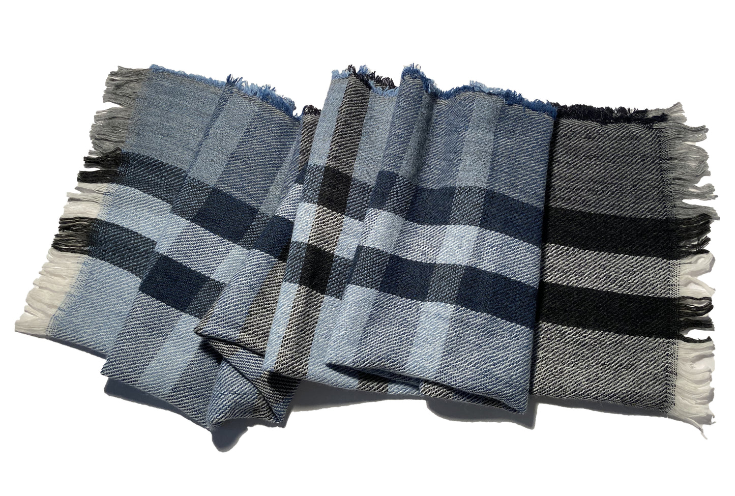 Sciarpa scozzese ampia e morbida