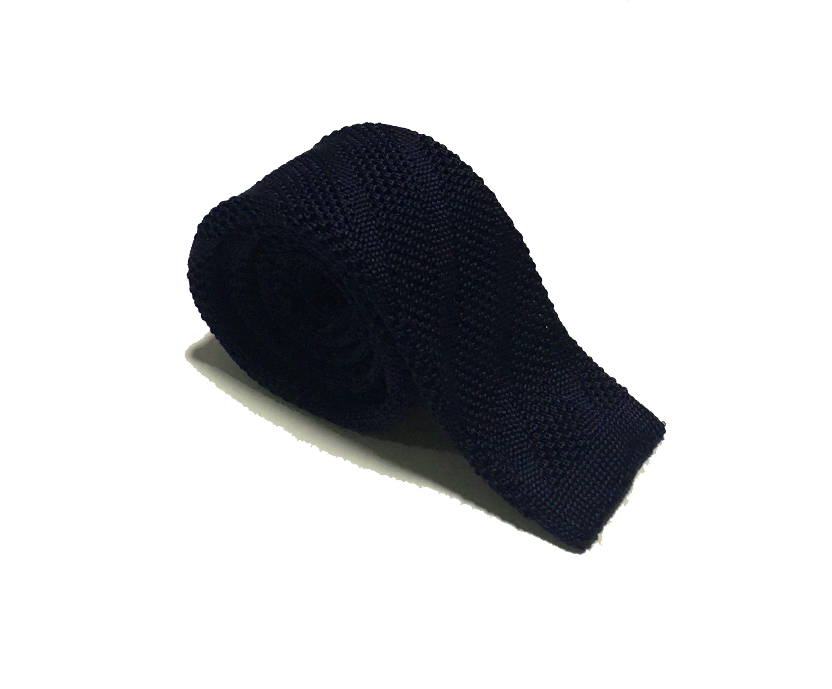Cravatta a maglia righe diagonali - Seta