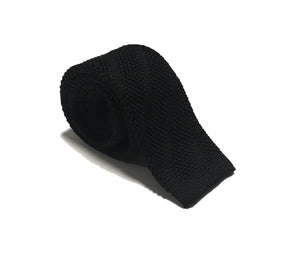 Cravatta a maglia righe diagonali - Seta