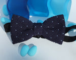 Carica l&#39;immagine nel visualizzatore di Gallery, Papillon in maglia a pois - 100% Cotone
