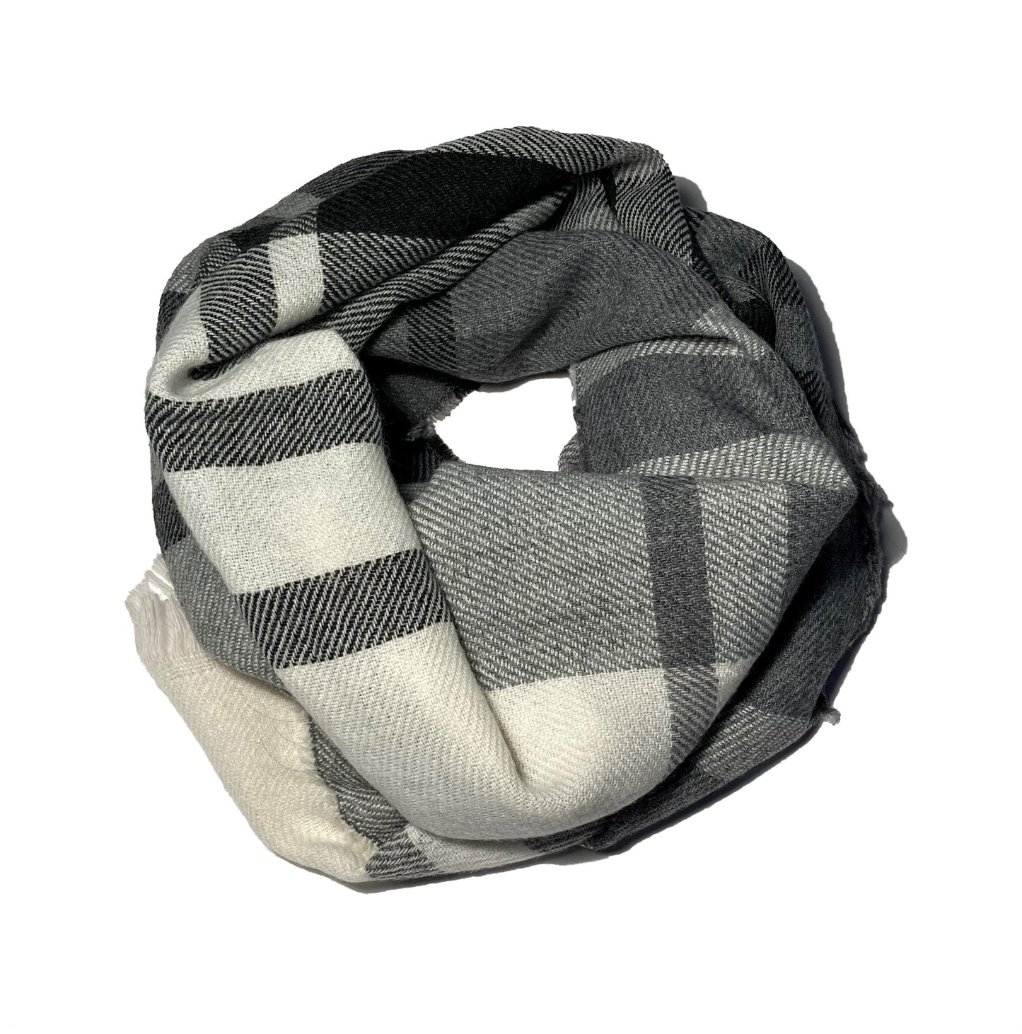 Sciarpa scozzese ampia e morbida