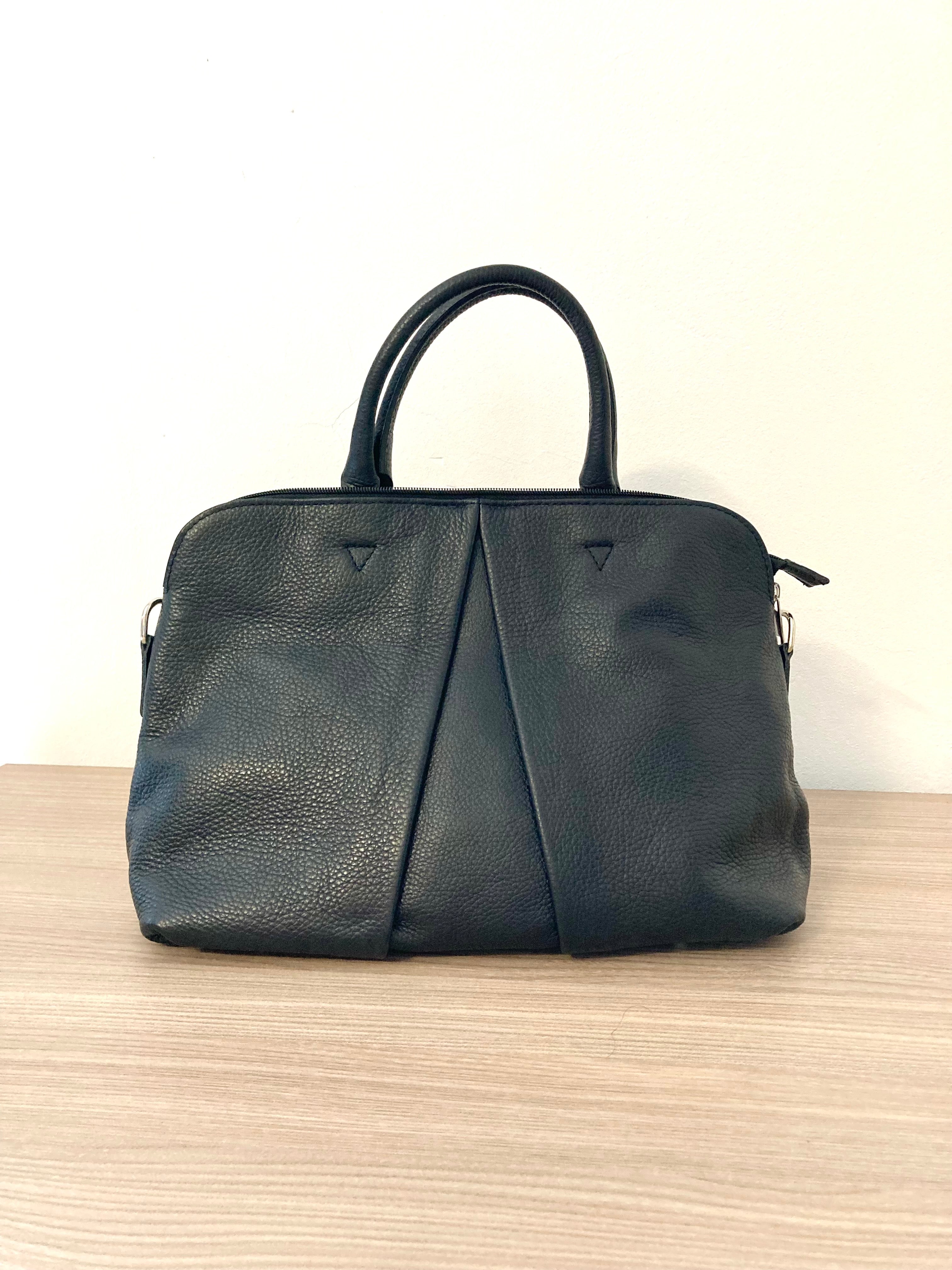 Sac à main en cuir véritable