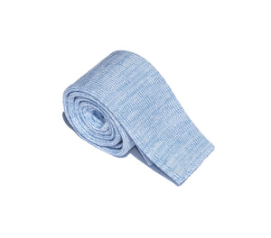 Cravatta a maglia in Cotone a fantasia Mouliné
