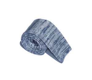 Cravatta a maglia in Cotone a fantasia Mouliné