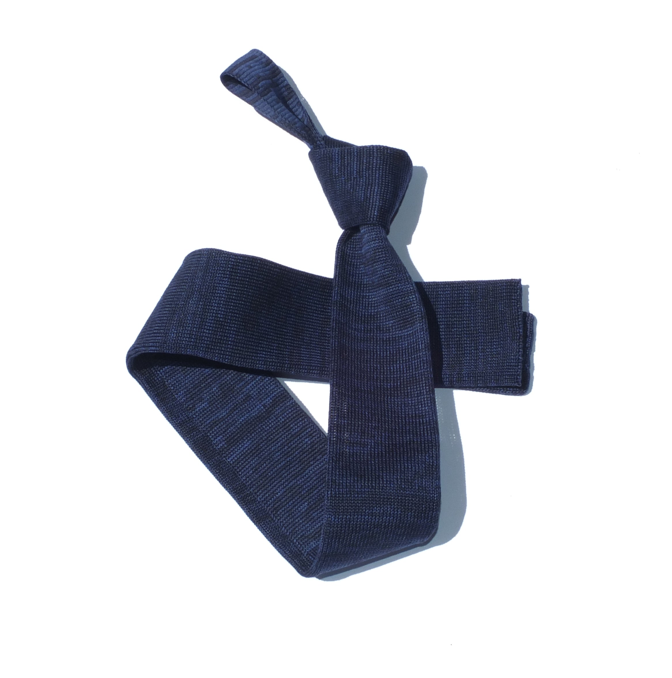 Cravatta a maglia in Cotone a fantasia Mouliné