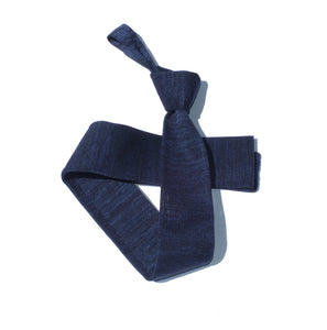 Cravatta a maglia in Cotone a fantasia Mouliné