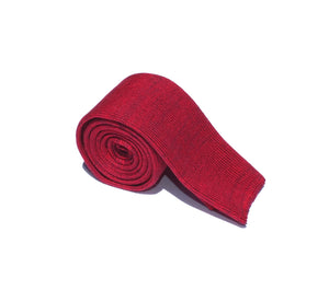 Cravatta a maglia in Cotone a fantasia Mouliné
