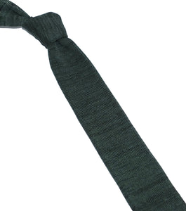 Cravatta a maglia in Cotone a fantasia Mouliné