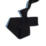 Carica l&#39;immagine nel visualizzatore di Gallery, cravatta in maglia di seta nero

