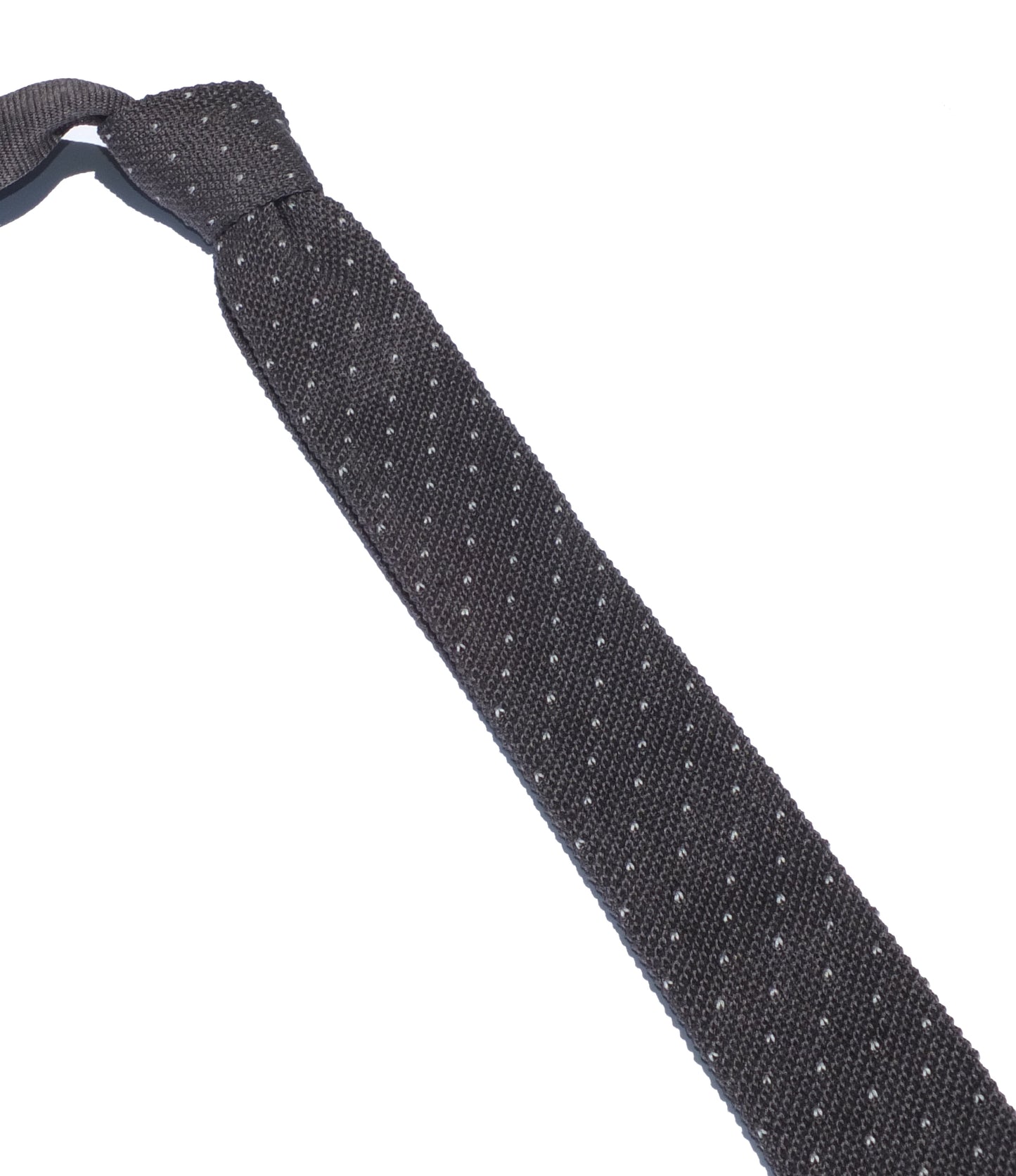 Cravate en maille à pois