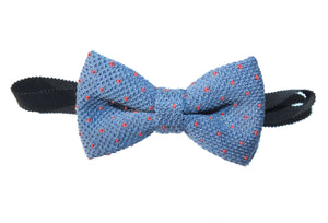 Papillon in maglia a pois - 100% Cotone