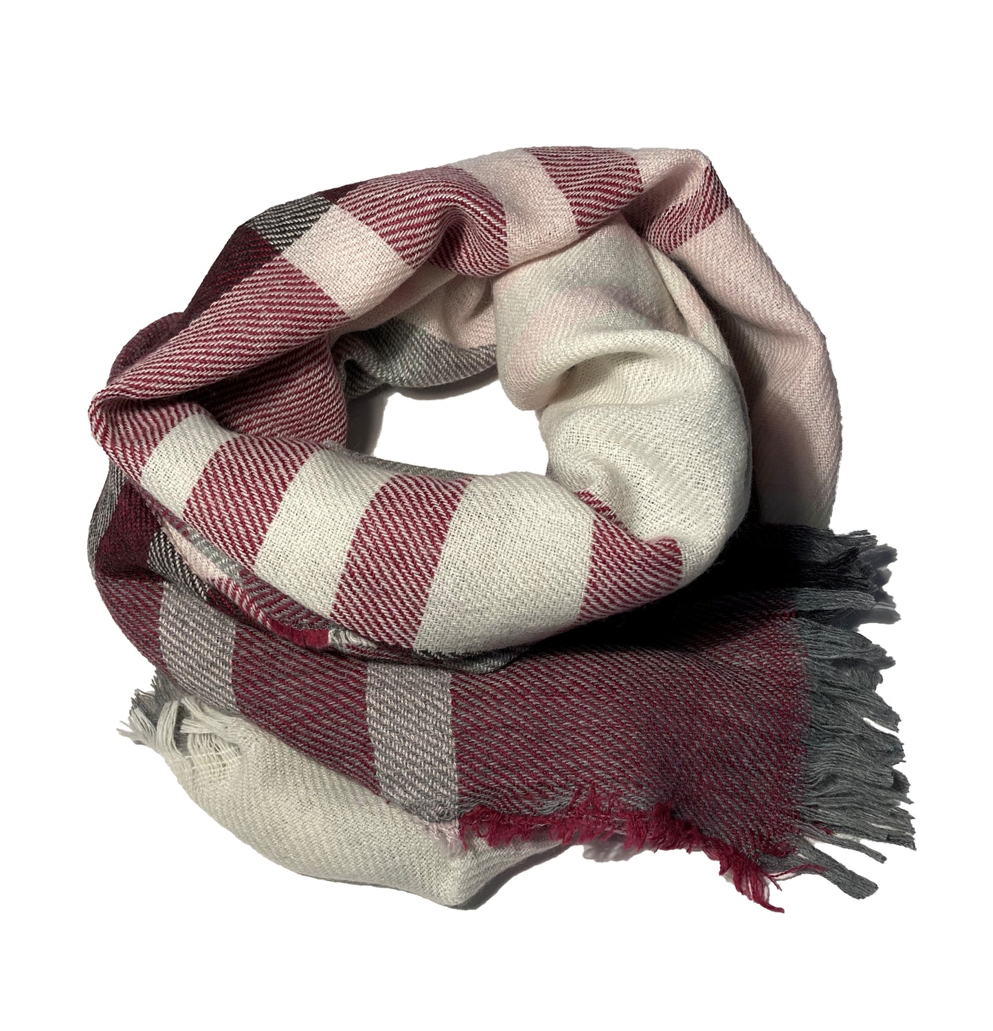 Sciarpa scozzese ampia e morbida