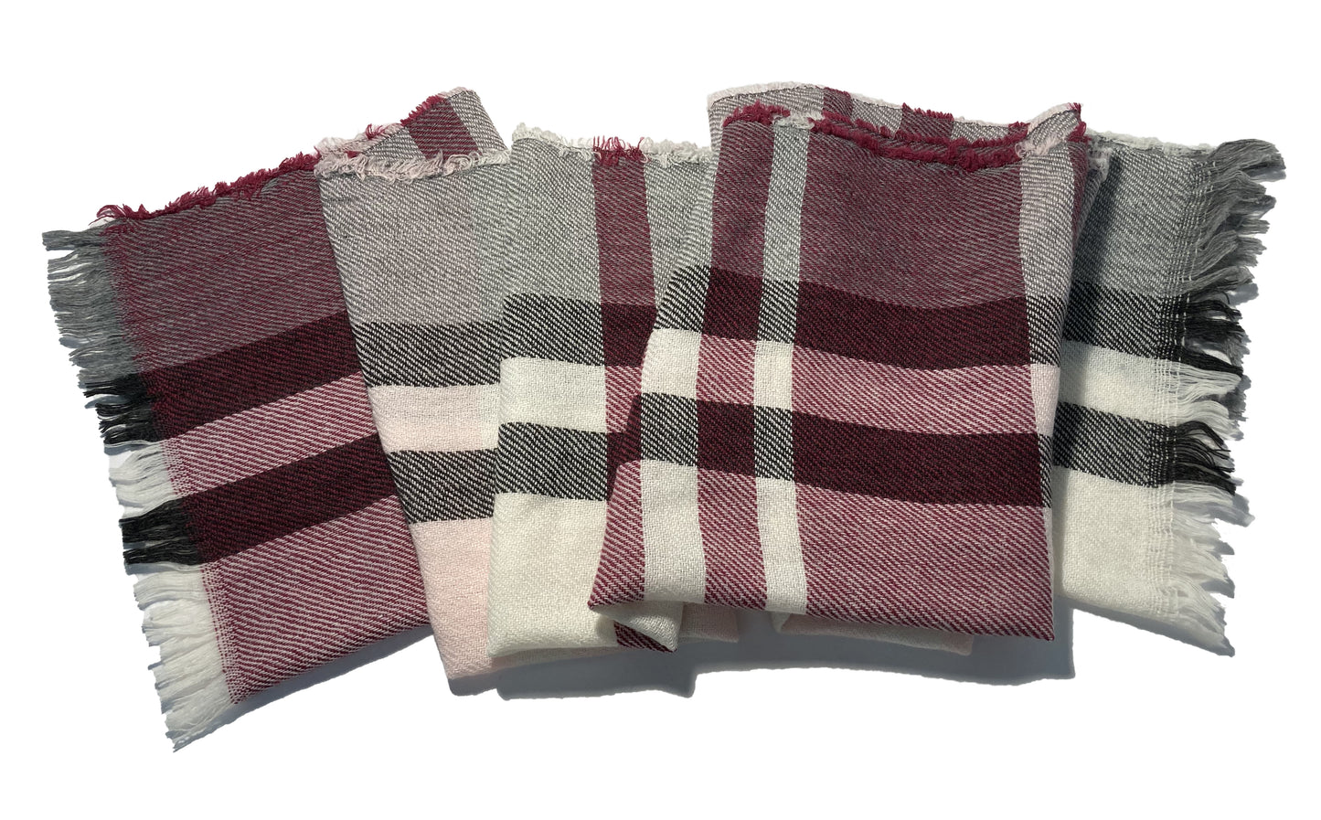 Sciarpa scozzese ampia e morbida