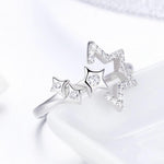 Carica l&#39;immagine nel visualizzatore di Gallery, Anello con stelle in Argento 925
