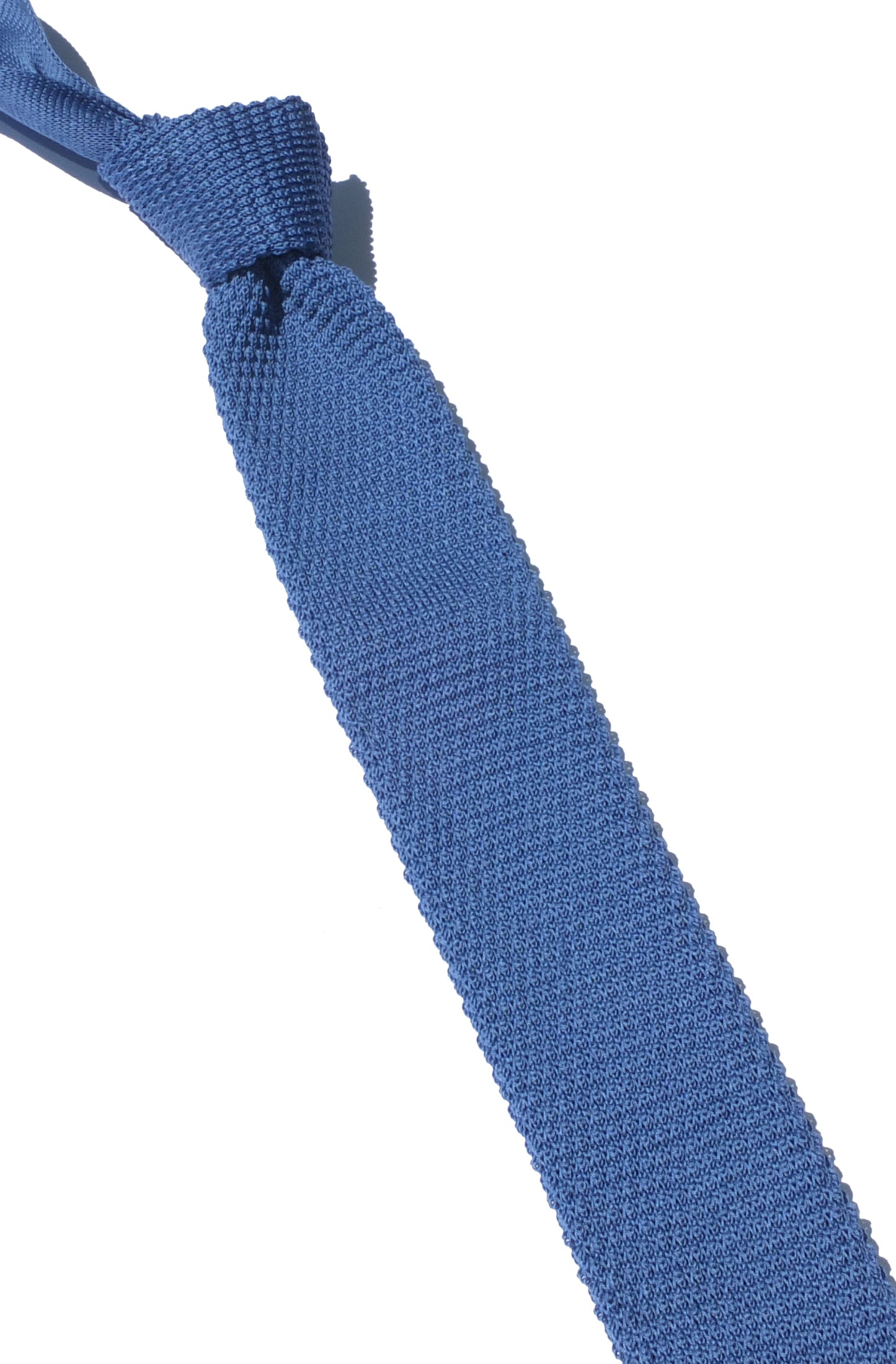 Cravatta a maglia in cotone- Tinta Unita