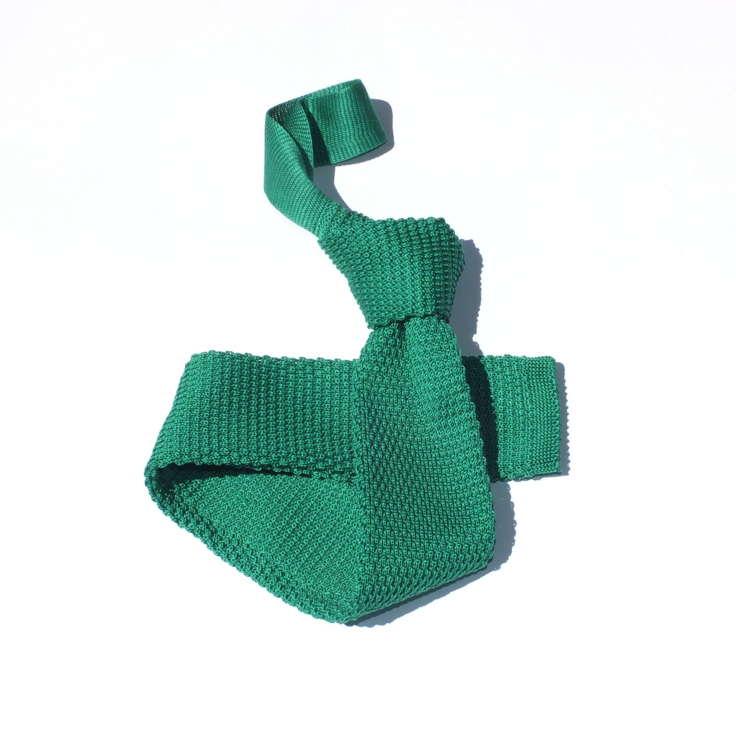 Cravatta a maglia in cotone- Tinta Unita