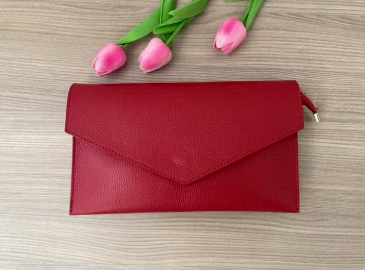 pochette tracolla vera pelle