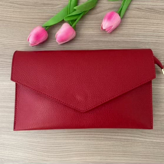 pochette tracolla vera pelle