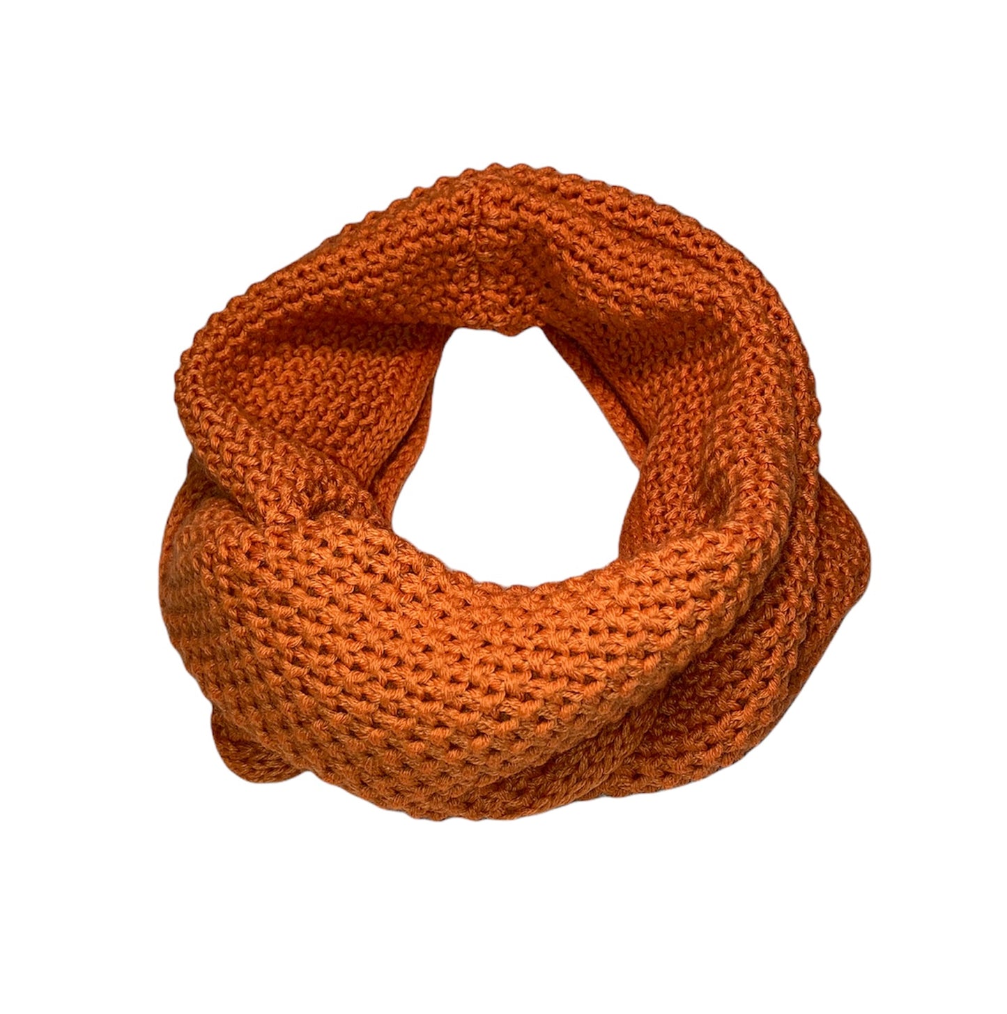 scaldacollo bambino bambina arancione 