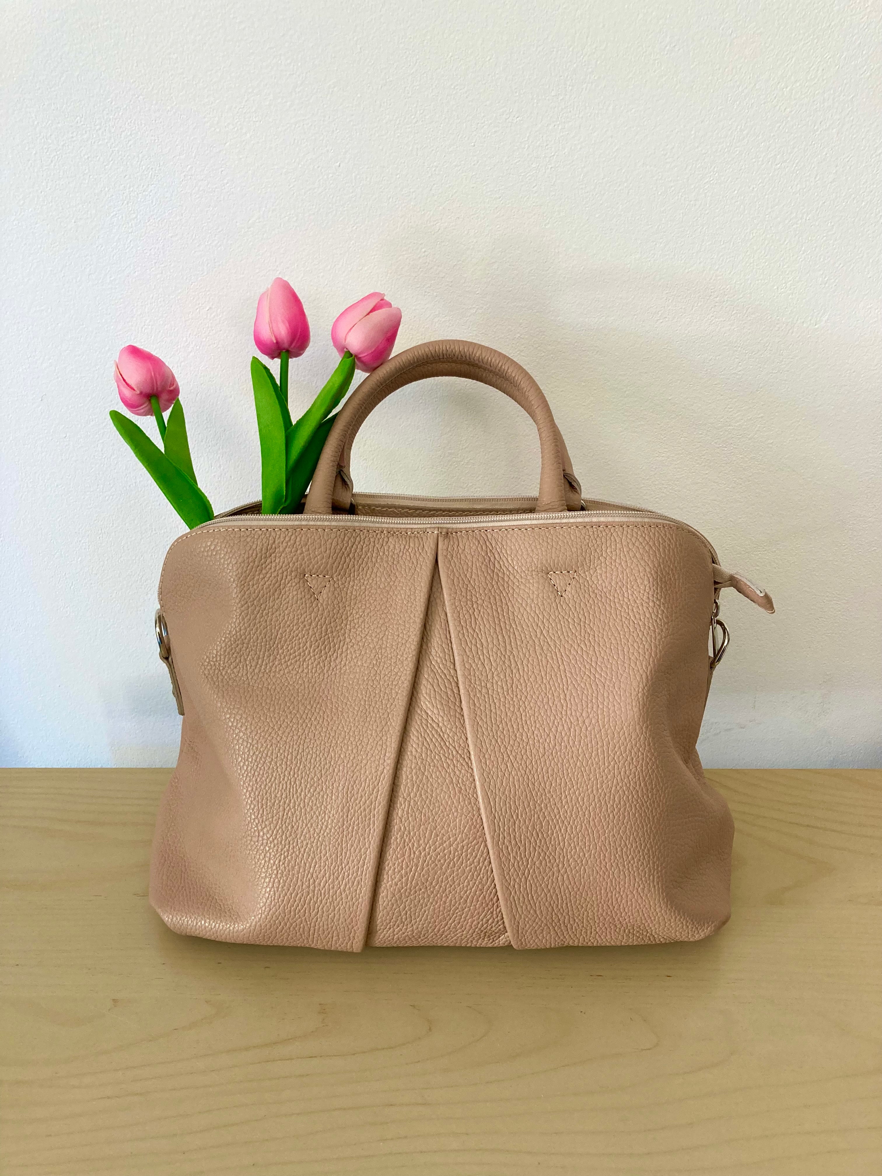 Sac à main en cuir véritable