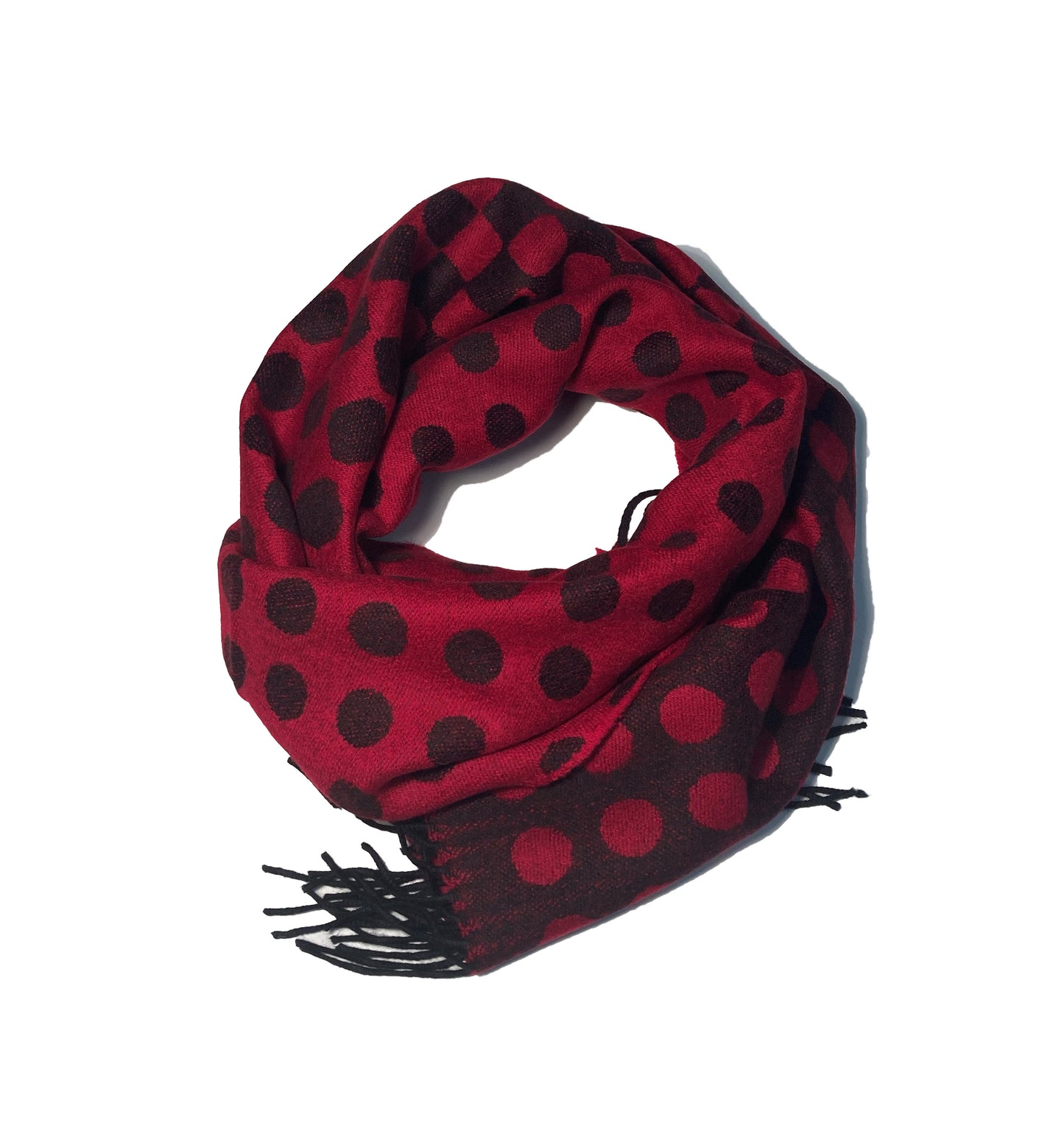 Echarpe/Etole - 100% Laine Mérinos - Pois