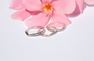 Anello liscio in Argento 925