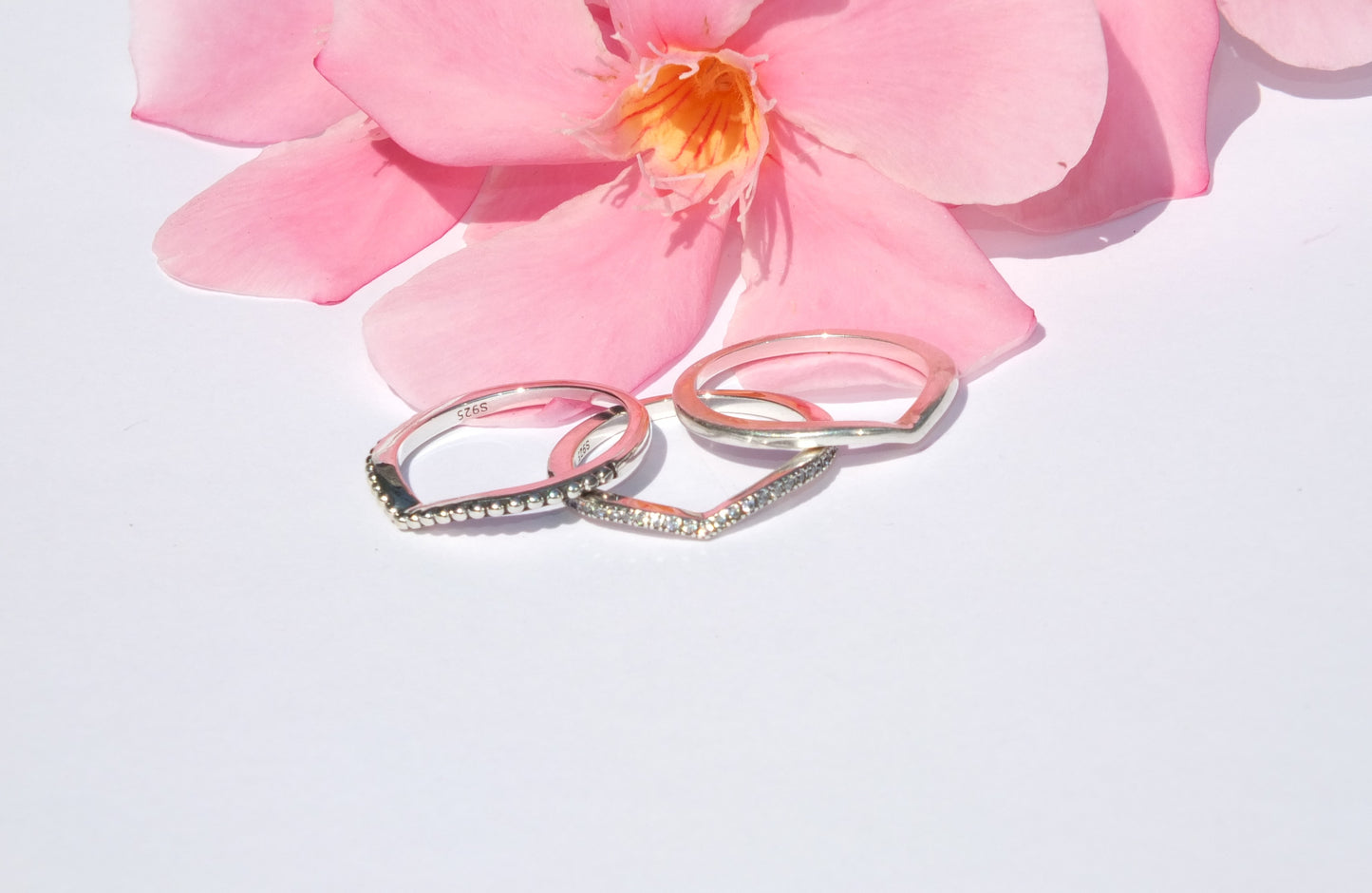 Bague décoration boule en Argent 925