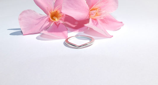 Anello liscio in Argento 925